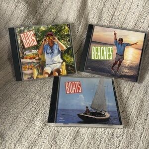 Jimmy Buffett “Beaches, Bars & Boats” CDs - preowned see pics for songs/cond